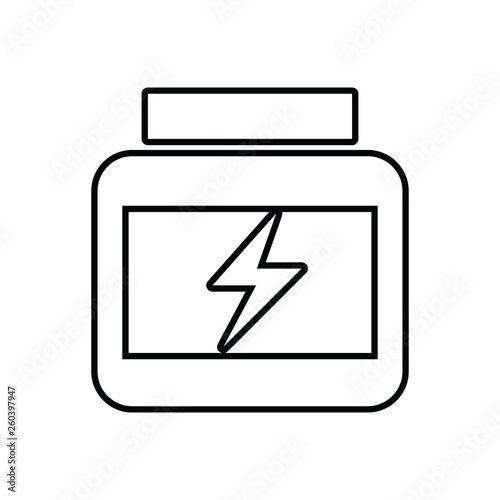 Sport Nutrition icon. Element of Sport for mobile concept and web apps icon. Outline, thin line icon for website design and development, app development