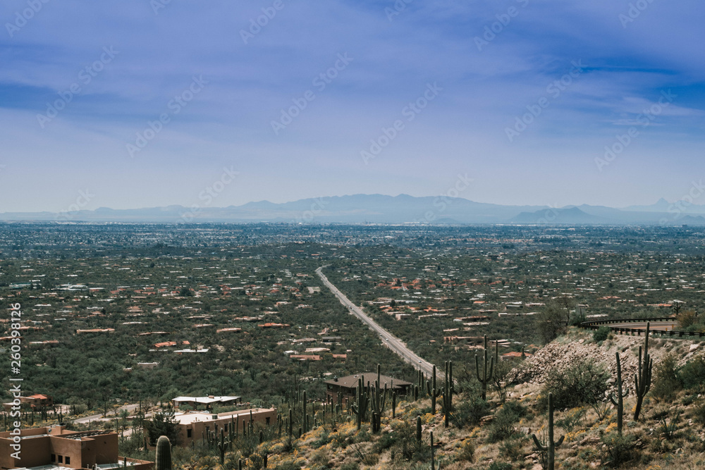 View of Tucson City