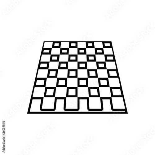 table game board chess icon. Element of Sport for mobile concept and web apps icon. Outline, thin line icon for website design and development, app development