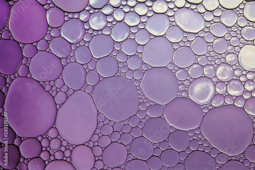 Purple abstract water drops background.