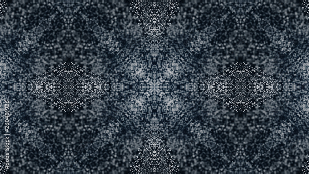Fototapeta premium Streszczenie tło kalejdoskop. Piękne tekstury kalejdoskop multicolor. Wyjątkowy i niepowtarzalny design. Ornament geometryczny symetryczny