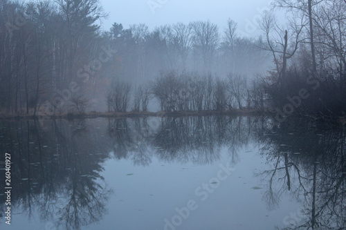 foggy mirror reflection 