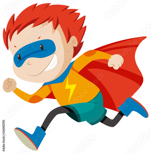 A msle super hero character