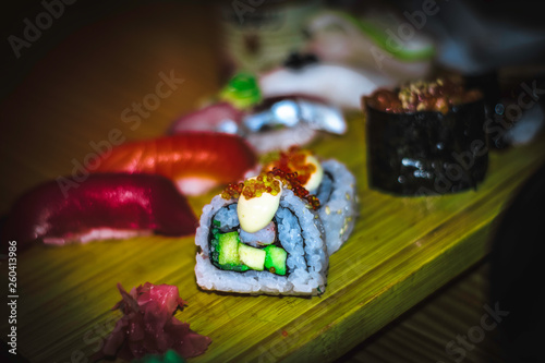 sushi sashimi nigiri