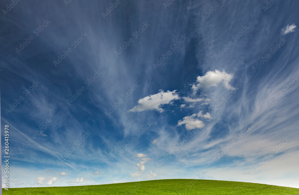 A beautiful morning landscape A beautiful morning landscape