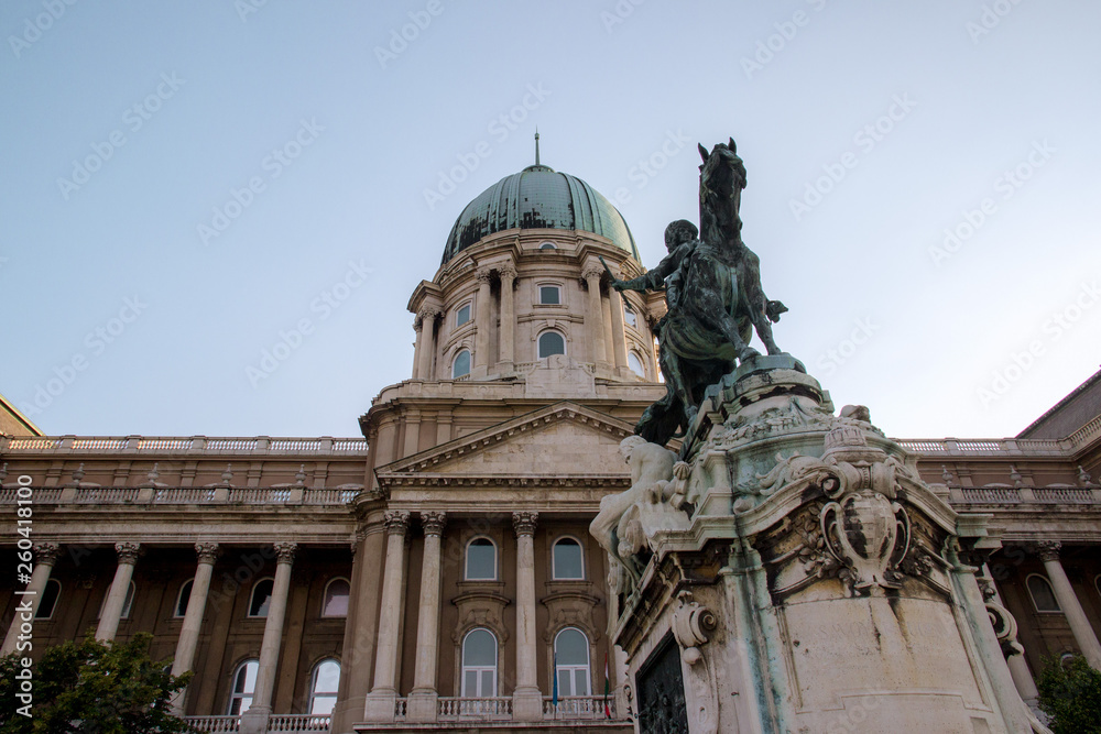 Budapest's statue