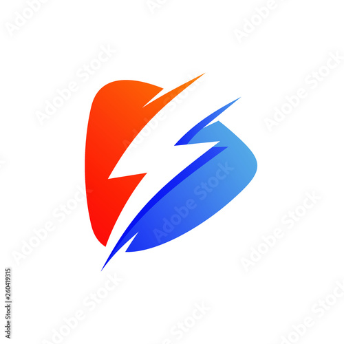 Free Download Thunder in Play Icon Logo Vector - GFXLoad