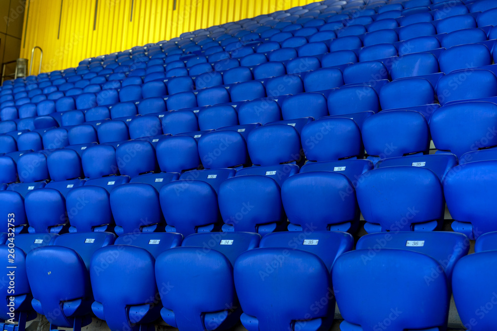 Fototapeta premium Miejsca na bilety stadionowe