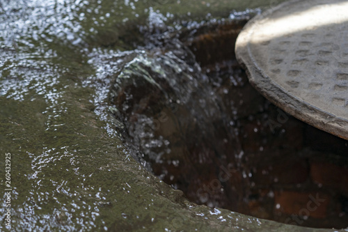sewers in the city, repair of the water supply, sewer water, sewerage water,water board