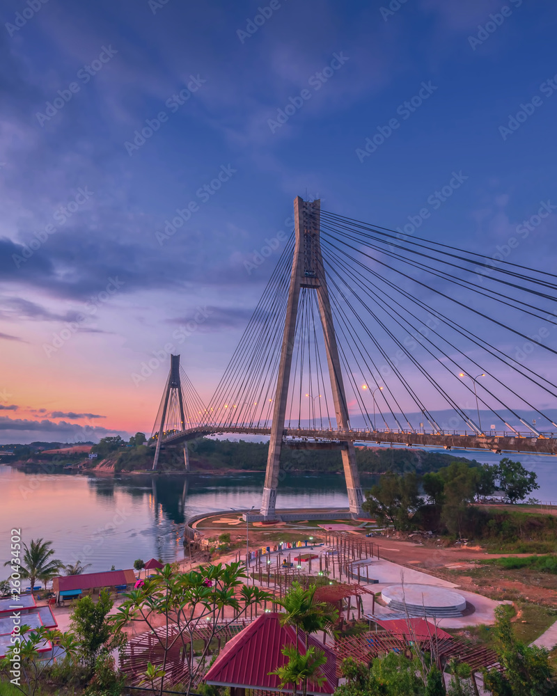 Obraz premium Barelang Batam Bridge wonderful Indonesia
