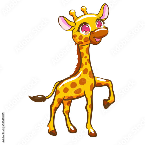 giraffe vector graphic clipart design