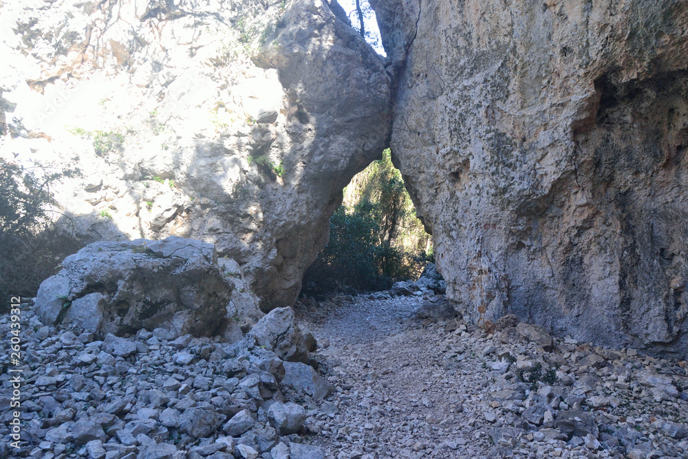 Il sentiero per Cala Goloritzè