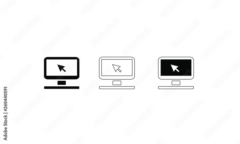 computer icon set