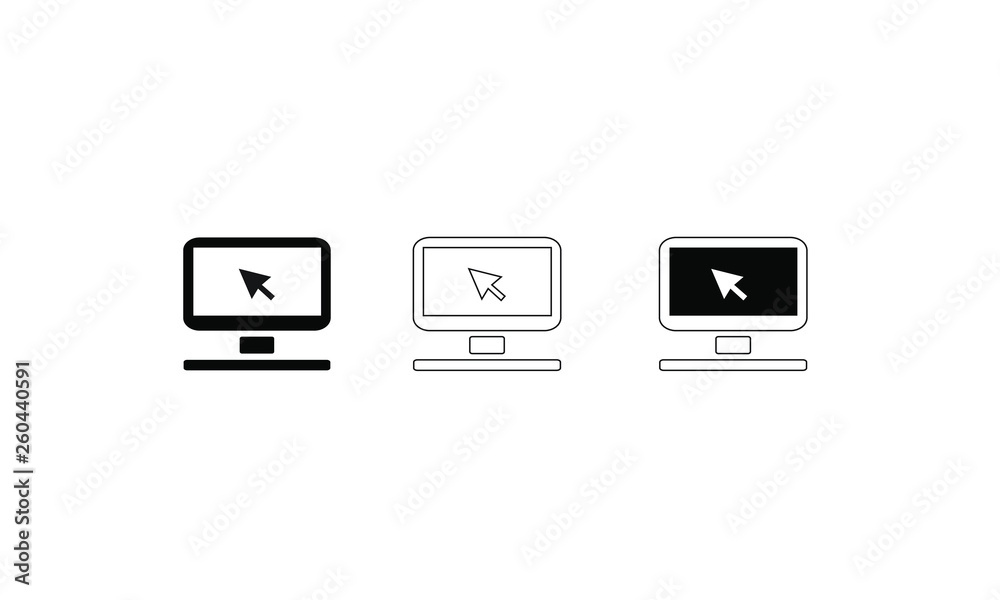 computer icon set computer icon set