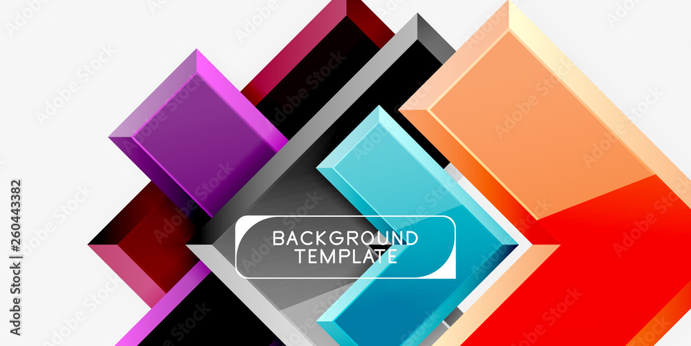 Abstract arrows composition background Abstract arrows composition background