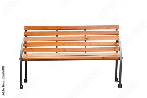 bench classic isolated on white background