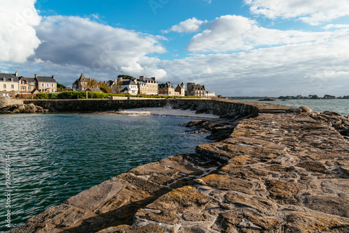 Scenic view of the waterfront of Roscoff