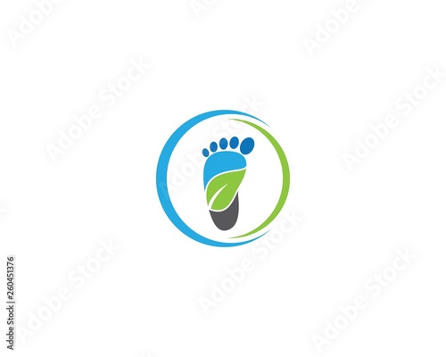Free Download Foot therapist logo vector - GFXLoad