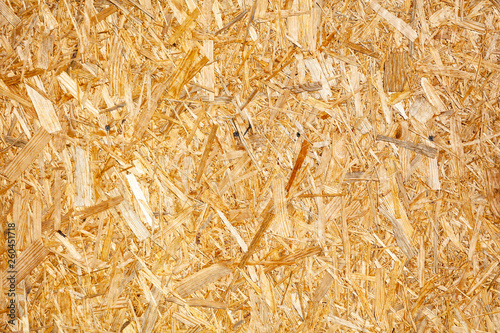 Sawdust in the wall as background