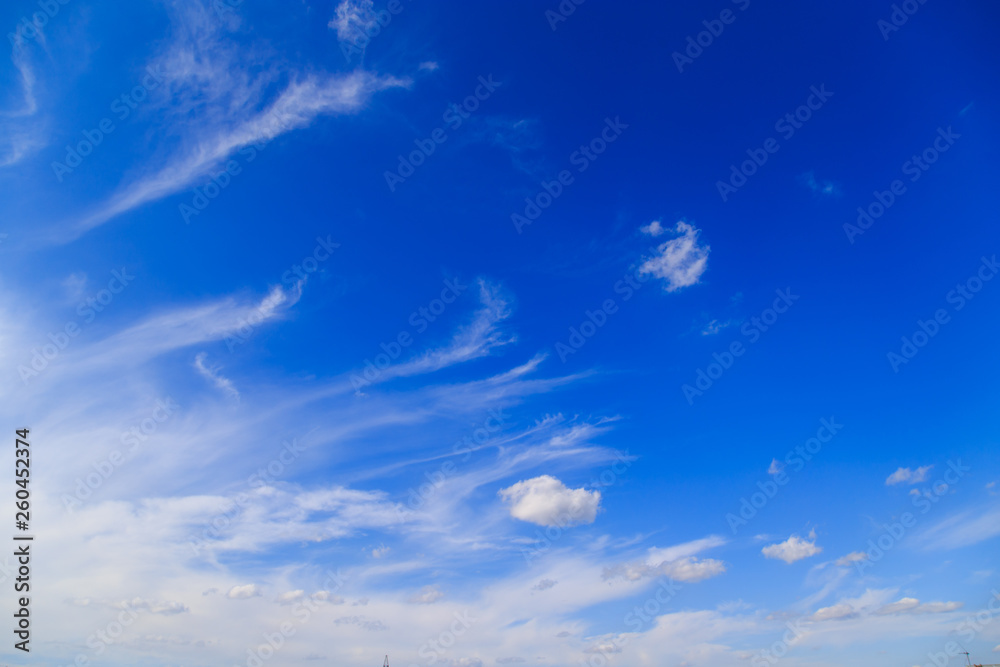 Clouds against blue sky as abstract background Clouds against blue sky as abstract background