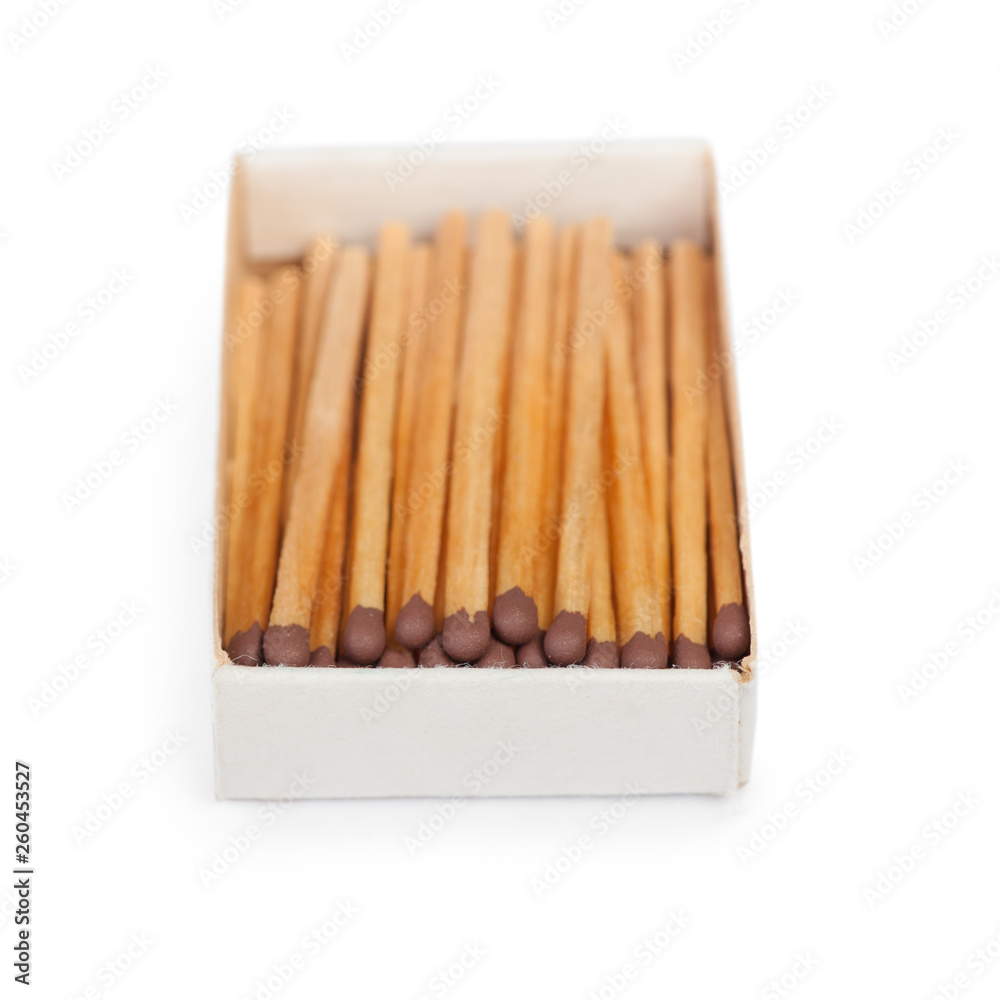 Matches in the box