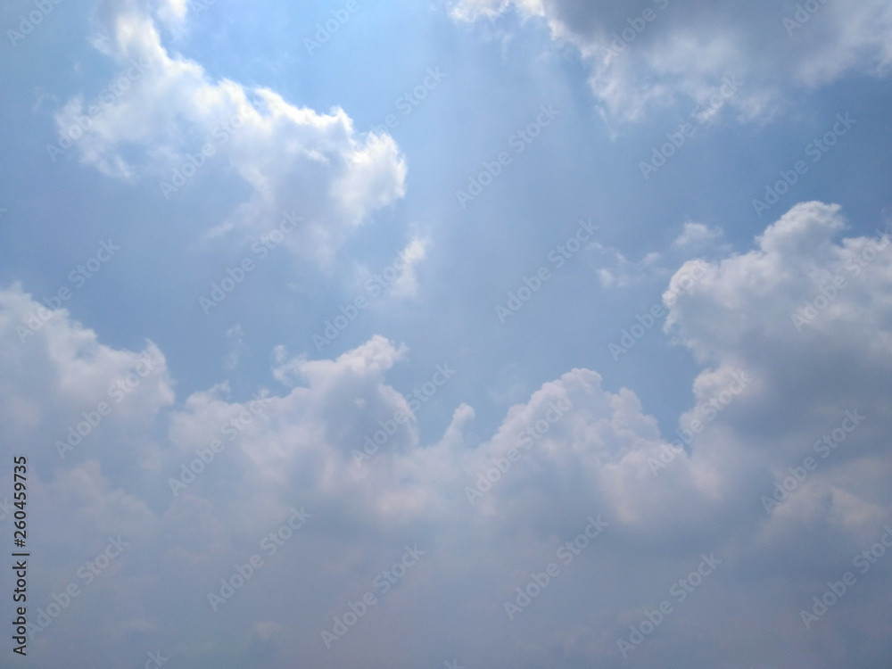 Fototapeta premium Sky on the afternoon