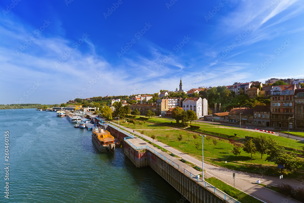 Obraz premium Belgrade Serbia cityscape