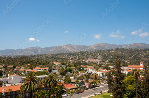 The city of Santa Barbara California US