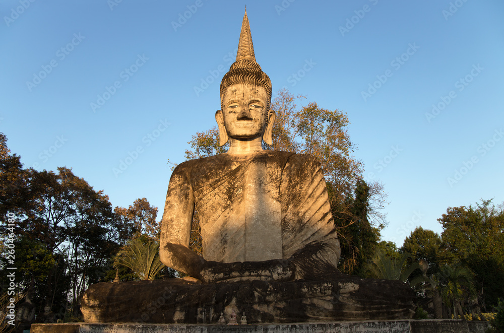NONG KHAI, THAILAND, JANUARY 27, 2019 - Sala Keo Kou Temple, Nong Khai, Thailand, Asia NONG KHAI, THAILAND, JANUARY 27, 2019 - Sala Keo Kou Temple, Nong Khai, Thailand, Asia