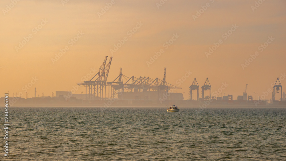 DCT Gdansk, Poland. Container facility. Deep water terminal.