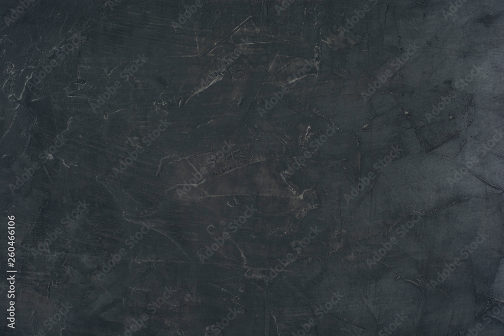 top view of grungy dark concrete wall for background - obrazy, fototapety, plakaty 
