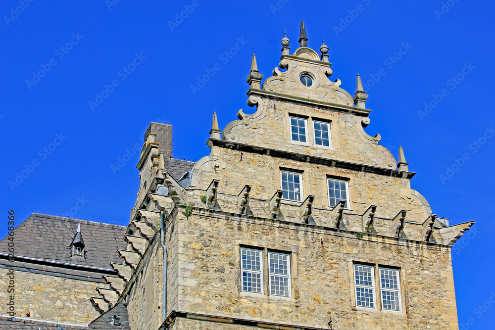 Fototapeta premium Renaissance-Schloss Wolfsburg (17. Jh., Niedersachsen)