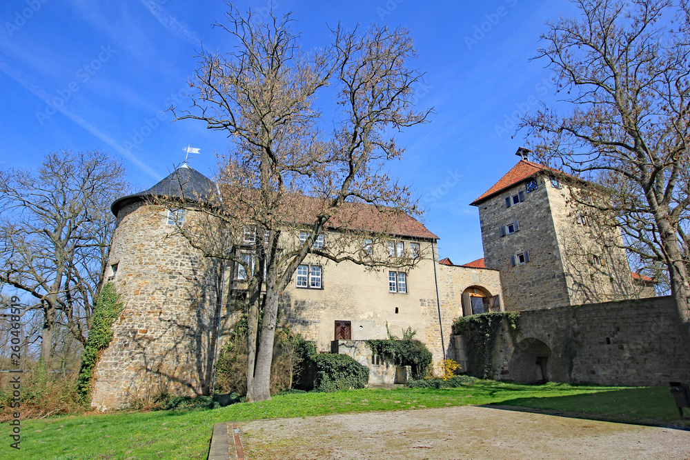 Mittelalterliche Burg Neuhaus 1371, (Niedersachsen)