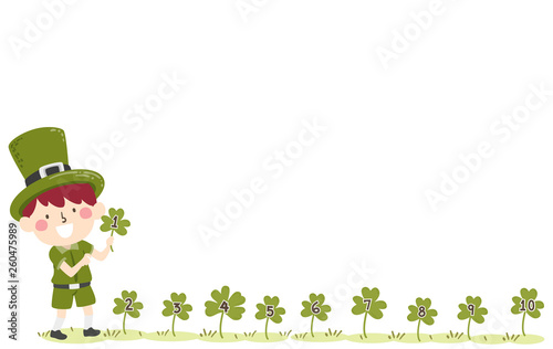 Kid Boy St Patrick Numbers ...