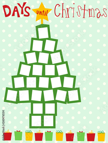 Calendar Days Until Christm...