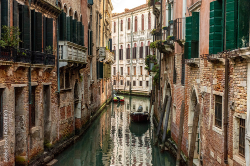 Italy  Venice  typical canal
