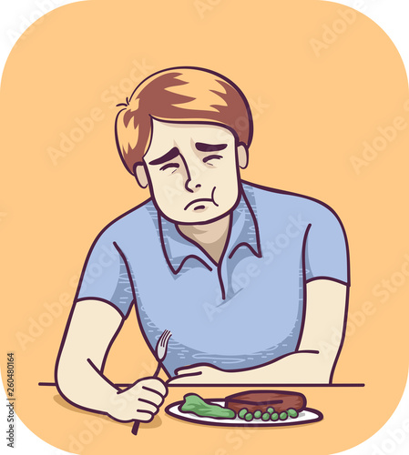 Man Pain Improves When Eati...