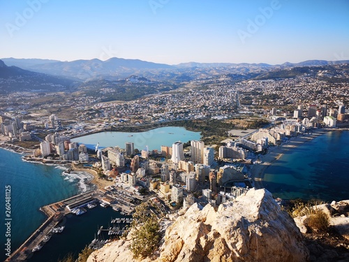 calp penon de ifach vista