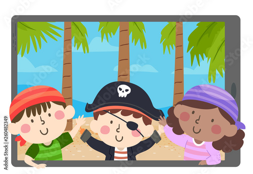 Kids Pirates Show Wave Isla...