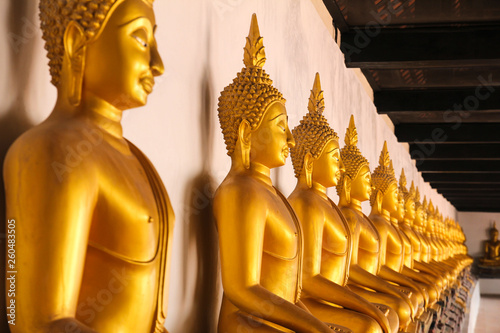 Golden Buddha Statue at Wat...