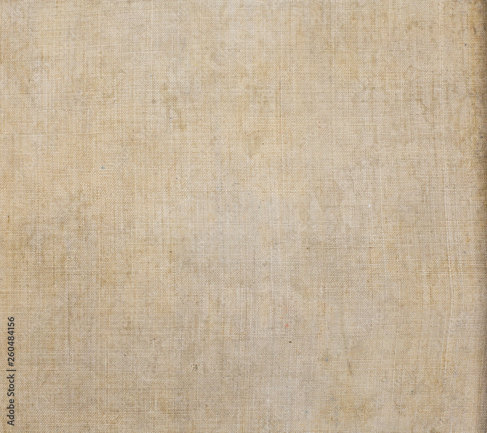 Very old fabric is spoiled by time. top view. close-up Very old fabric is spoiled by time. top view. close-up