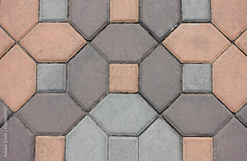 sidewalk floor texture for background 
