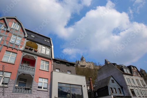 City of Altena Northrhein Westfalen Germany. The castle photo