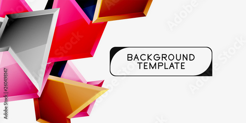Free Download Geometric minimal design background - GFXLoad