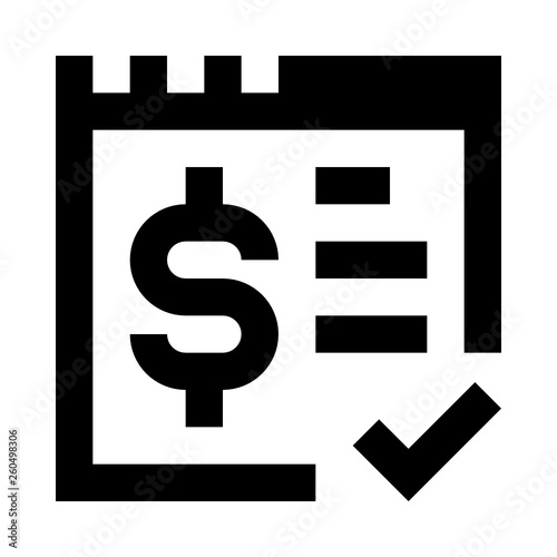 icon Site browser money dollar check verify