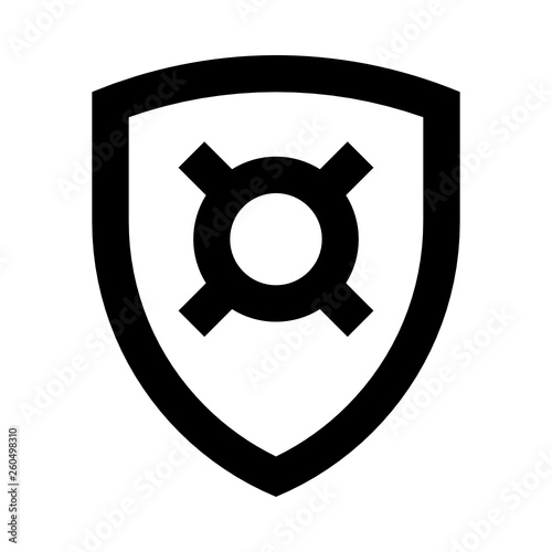 icon Shield guard target aim protection defence