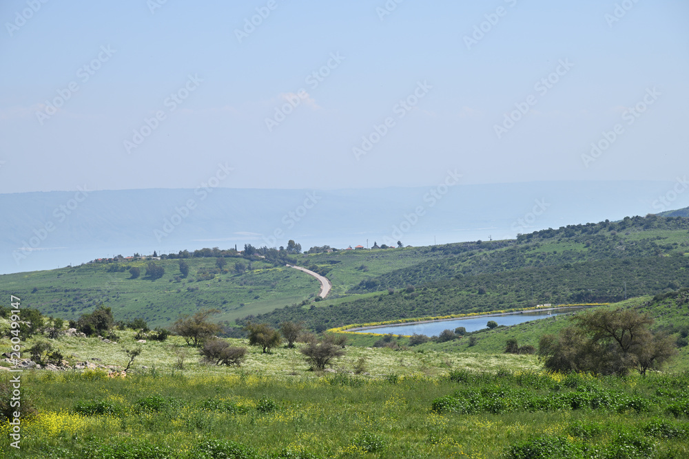 Galilee scenery, Israel