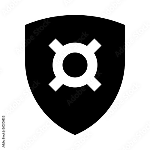icon Shield guard target aim protection defence