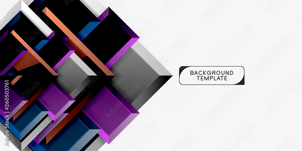 Glossy modern geometric background, abstract arrows composition Glossy modern geometric background, abstract arrows composition