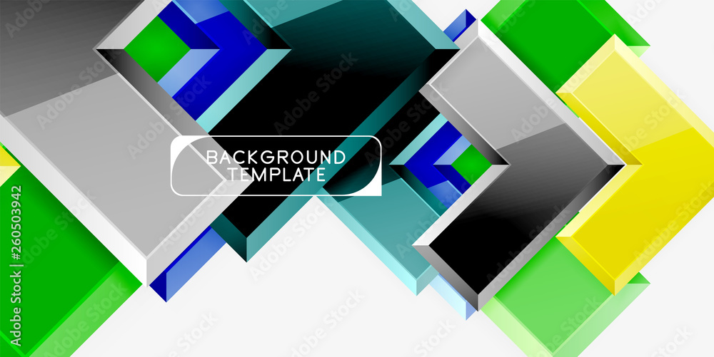 Glossy arrows background Glossy arrows background